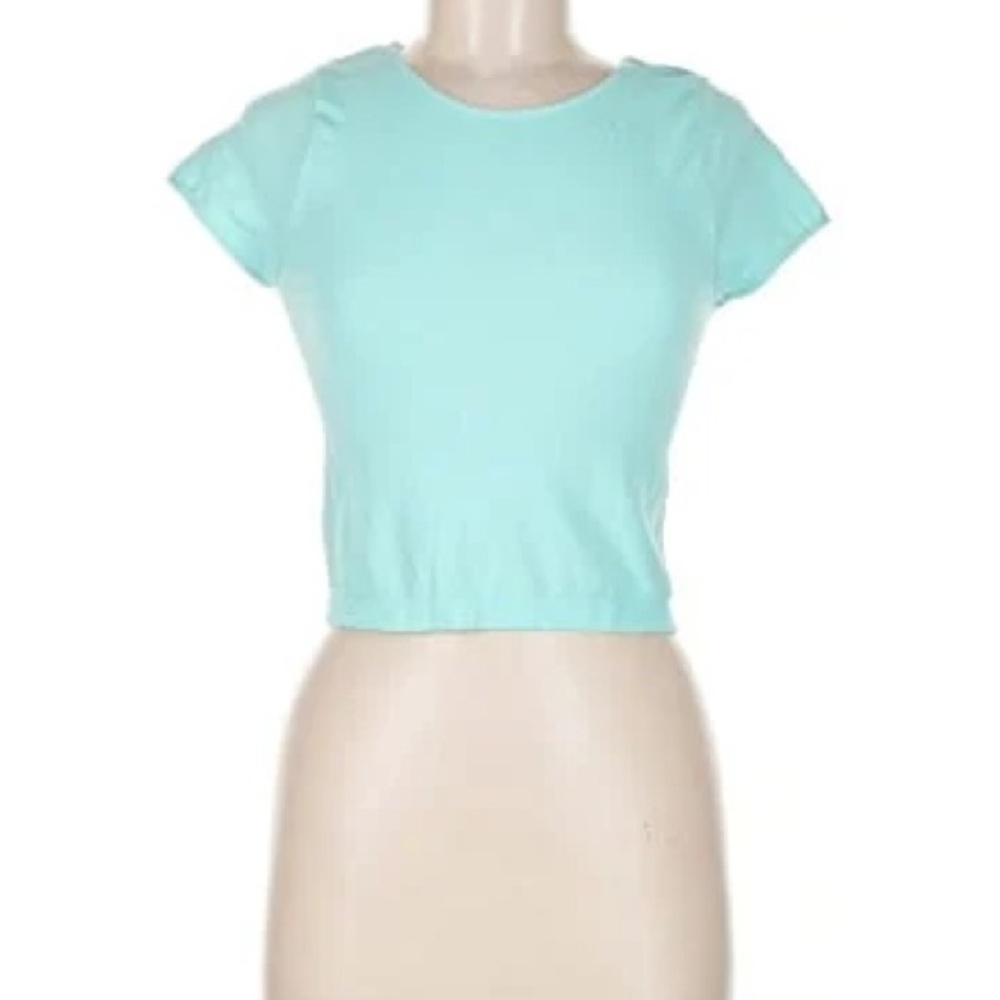 Wild Fable Aqua Crop Top